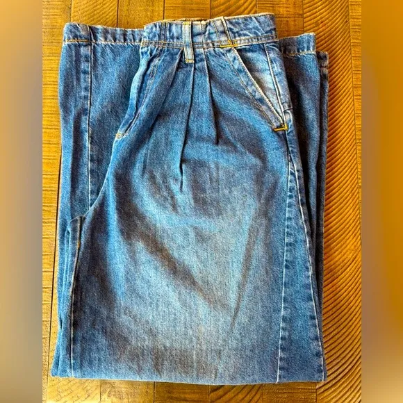 Free People - We The Free Equinox Denim Trouser Wide Leg Jeans Size 29 (NWT)