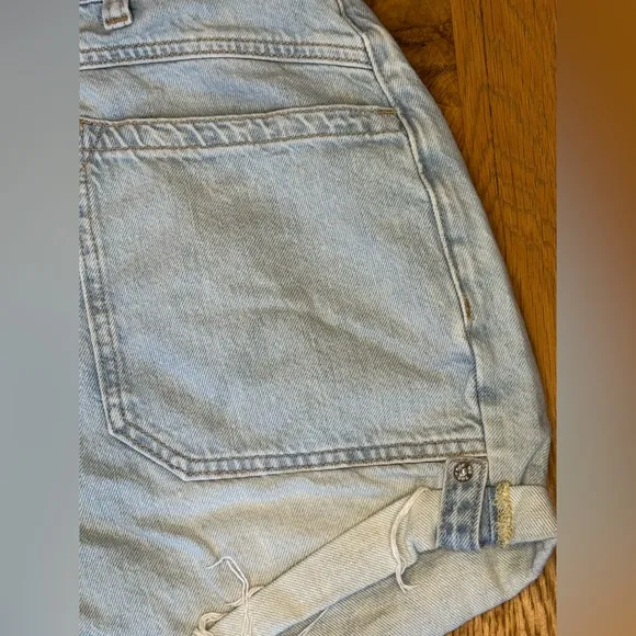 Free People We The Free Palmer Jean Shorts Size 29