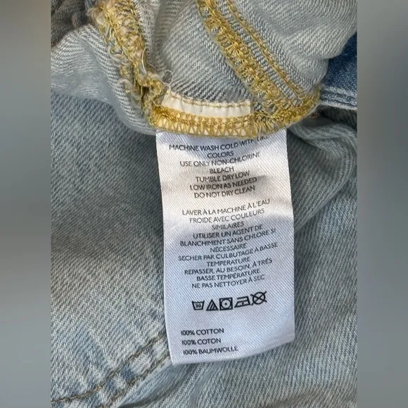 Free People We The Free Palmer Jean Shorts Size 29