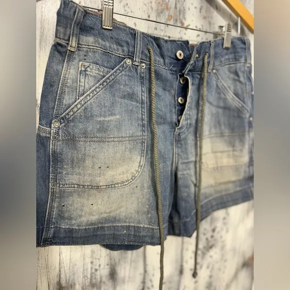 Free People We The Free Second Chances Low Slung Pull-On Shorts ~ Size XS