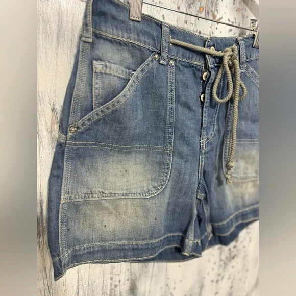 Free People We The Free Second Chances Low Slung Pull-On Shorts ~ Size XS