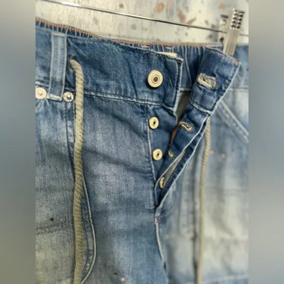 Free People We The Free Second Chances Low Slung Pull-On Shorts ~ Size XS