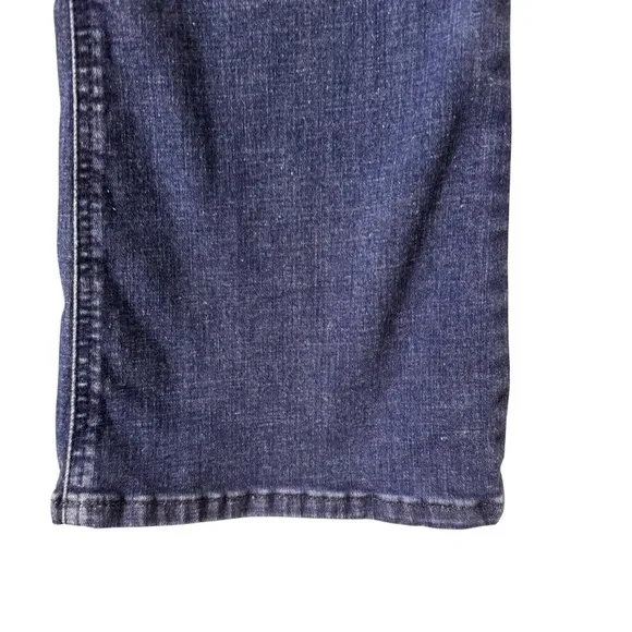 Free People We The Free Varsity Blues Sim Boot Flare Mid Rise Jeans Size 31