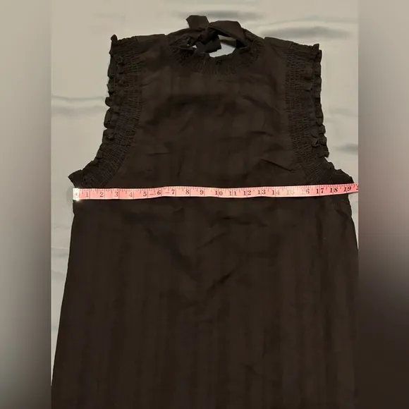 Free People Women's Black Stevie Tunic dress size L NWOT