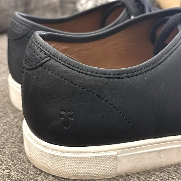 Frye Black RARE Men’s Mercer Leather Low Cut Sneakers Size 12