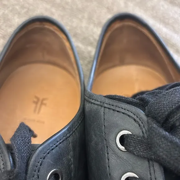 Frye Black RARE Men’s Mercer Leather Low Cut Sneakers Size 12
