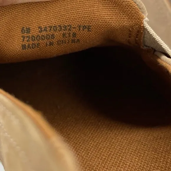 FRYE Ivy Slip On Tan Loafers Shoes Size 6M