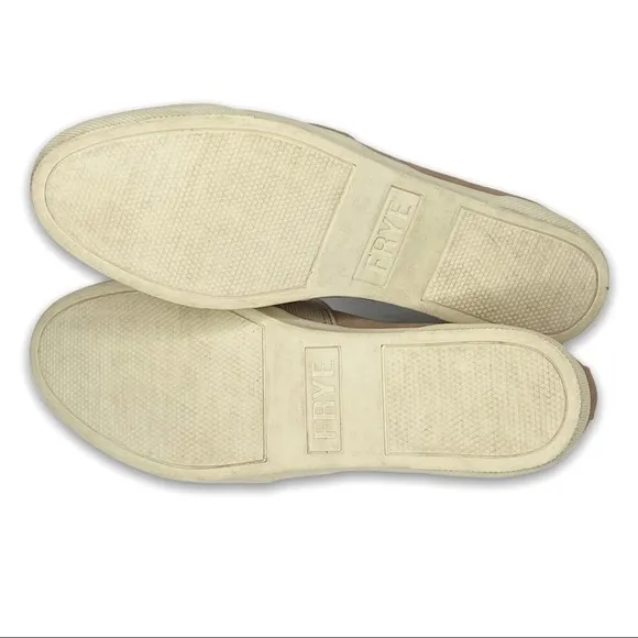 FRYE Ivy Slip On Tan Loafers Shoes Size 6M