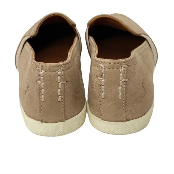 FRYE Ivy Slip On Tan Loafers Shoes Size 6M