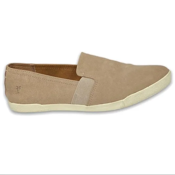 FRYE Ivy Slip On Tan Loafers Shoes Size 6M