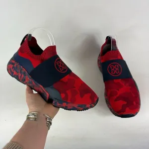 G FORE MG4.1 Sneakers Men’s11.5 Red Daytona Camo Slip On Low Top Golf Shoes