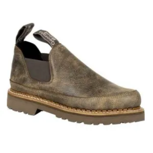 Georgia Boot Giant Romeo 3” Leather Limited Edition Rustic Bomber Brown