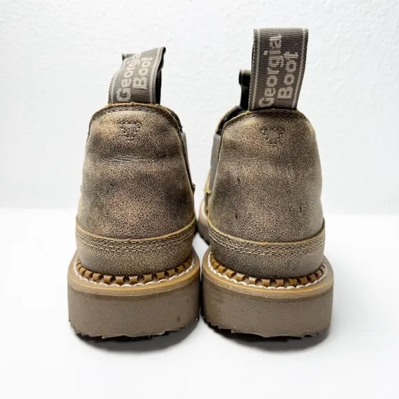 Georgia Boot Giant Romeo 3” Leather Limited Edition Rustic Bomber Brown