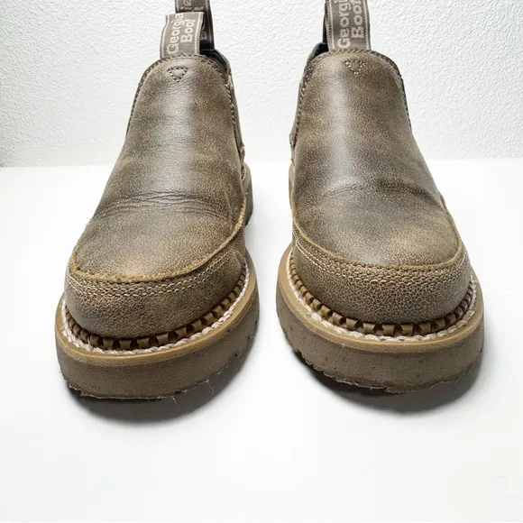 Georgia Boot Giant Romeo 3” Leather Limited Edition Rustic Bomber Brown
