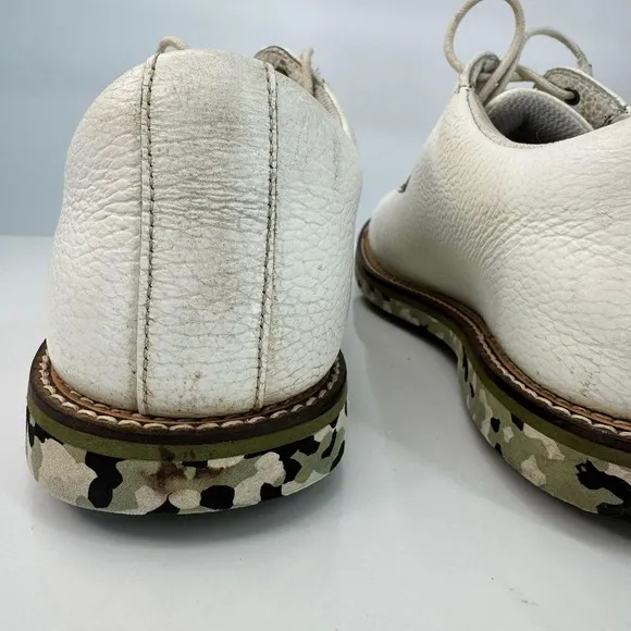 G/Fore Mens Gallivanter Leather White Golf Shoes Sport Sz 9 Style G4MS21EF02