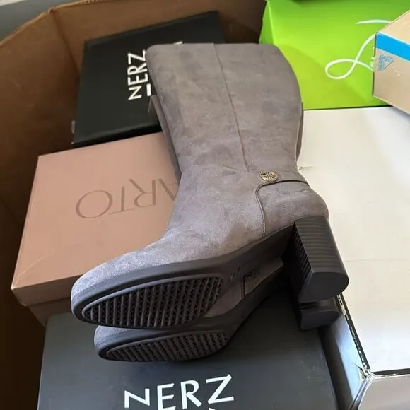 GIANI BERNINI Adonnys Memory-Foam Dress Boots (WIDE CALF)