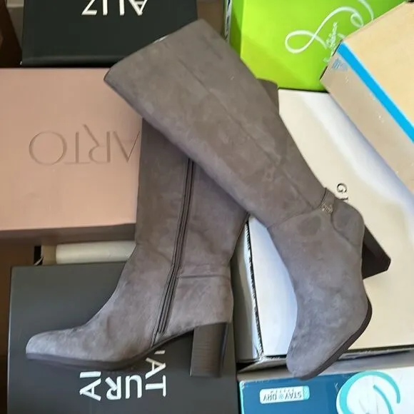 GIANI BERNINI Adonnys Memory-Foam Dress Boots (WIDE CALF)
