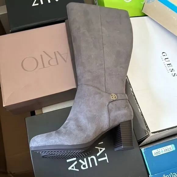 GIANI BERNINI Adonnys Memory-Foam Dress Boots (WIDE CALF)