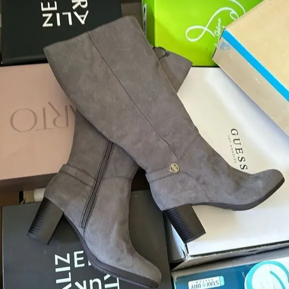 GIANI BERNINI Adonnys Memory-Foam Dress Boots (WIDE CALF)