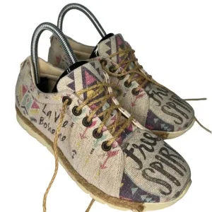 Goby Shoes - La Vie Boheme Free BOUTIQUE Handmade Spirit Sneakers Size 7.5