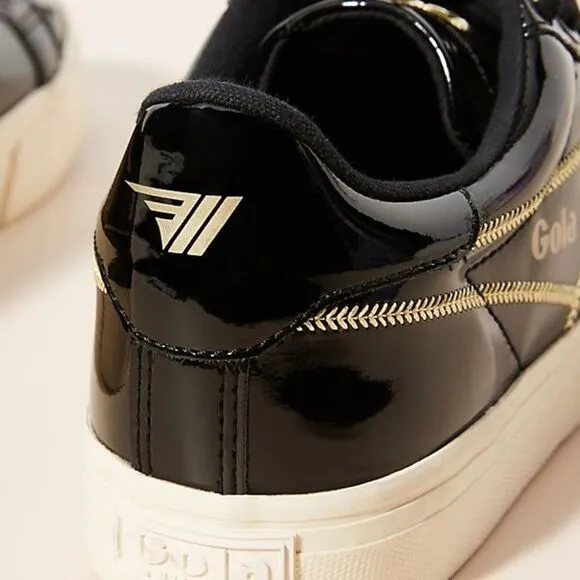 Gola X Free People Patent Leather Low-Top Sneakers