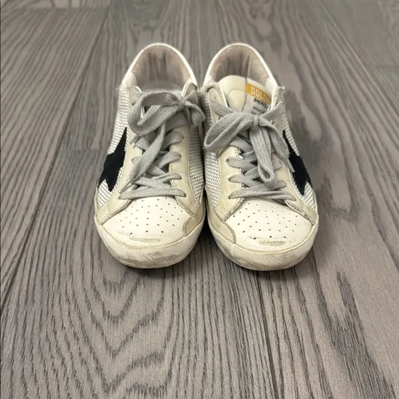 Golden Goose Black Star Shoes