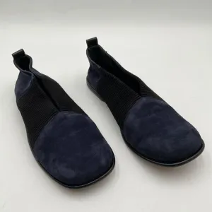 Gray Matters Flats Women's Size 9.5‎ Blue Suede Casual Ballerina Shoes