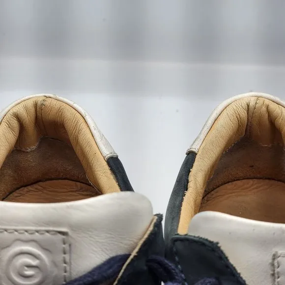 Greats Brooklyn Royale Italy 11 Navy Nubuck Leather Sneaker Casual Oxford Shoes