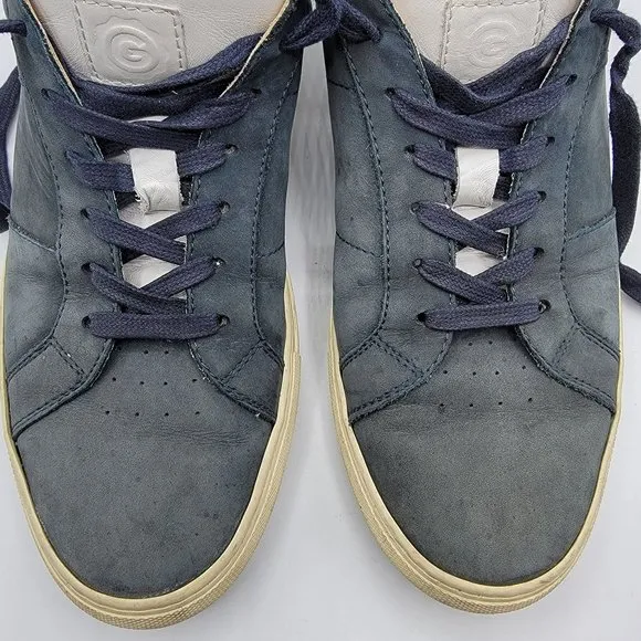 Greats Brooklyn Royale Italy 11 Navy Nubuck Leather Sneaker Casual Oxford Shoes