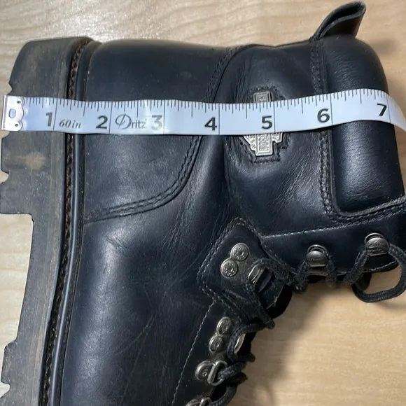 Harley-Davidson Best Seller Dipstick Leather Riding Boots - Black