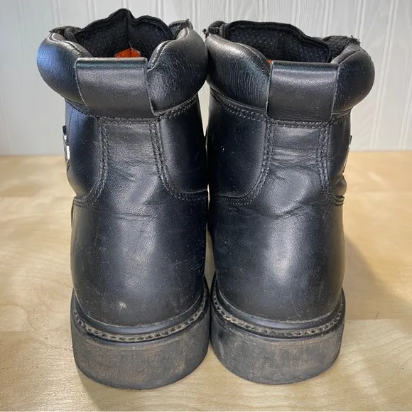 Harley-Davidson Best Seller Dipstick Leather Riding Boots - Black