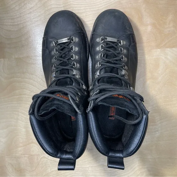 Harley-Davidson Best Seller Dipstick Leather Riding Boots - Black