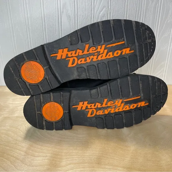 Harley-Davidson Best Seller Dipstick Leather Riding Boots - Black