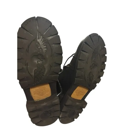Harley Davidson Grimes‎ Black Flash Motorcyle Boots