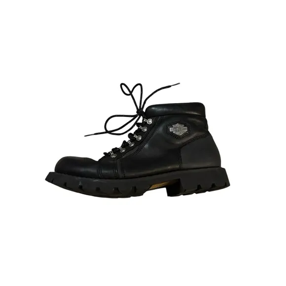 Harley Davidson Grimes‎ Black Flash Motorcyle Boots