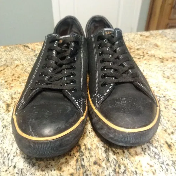 Harley-Davidson Men’s D93197 Biker Motorcycle Casual Shoes Black Orange Size 12