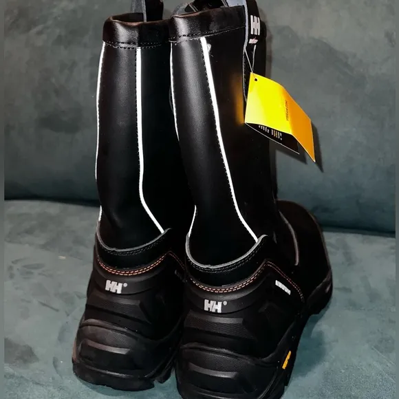 Helly Hansen Men's Bergen Waterproof Wellington Boots Composite Toe Black 11 NWT