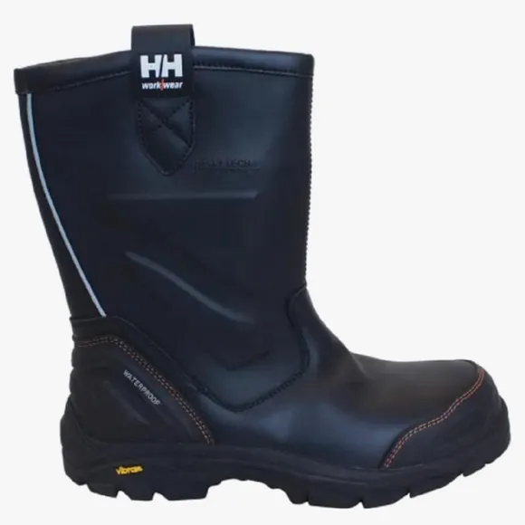 Helly Hansen Men's Bergen Waterproof Wellington Boots Composite Toe Black 11 NWT