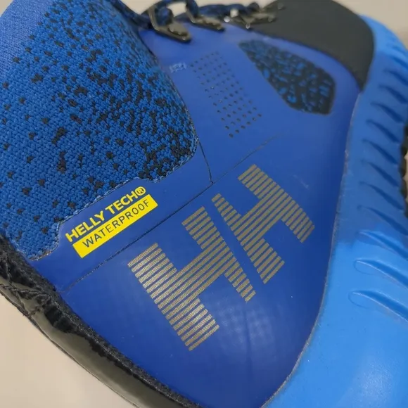 Helly Hansen Vanir Canter HT Hiking Waterproof Men's Blue/ Black Shoes ,Size 7.5