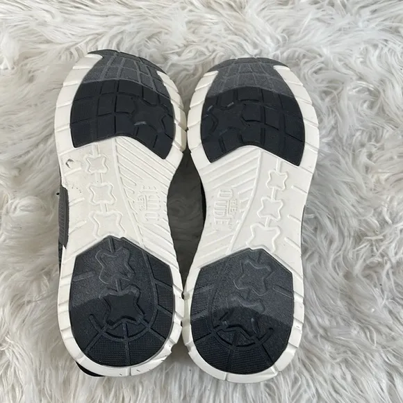 HEY DUDE Sirocco Sport Mode Slip-On Black &amp; White Sneakers Size 13 NEW