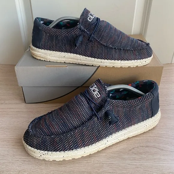 Hey Dude Wally Men Casual Slip on Shoes - SZ 10