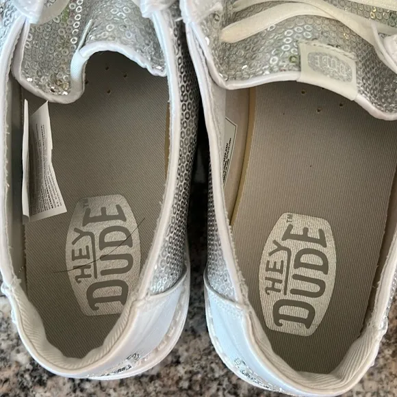 Hey Dude Wendy Disco Sequin Shoes
