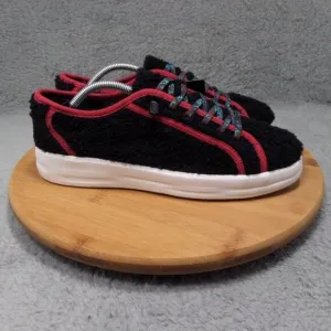 Hey Dude Karina Sherpa Moonless Sangria Slip On Shoe Woman's Size 8 Shoes