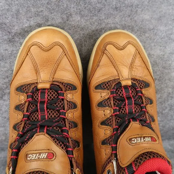 Hi Tec Shoes Mens 9.5 Sneakers Sierra Leather Active Outdoor Vibram Sport Casual