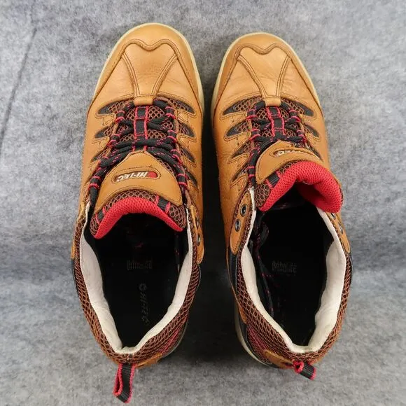 Hi Tec Shoes Mens 9.5 Sneakers Sierra Leather Active Outdoor Vibram Sport Casual