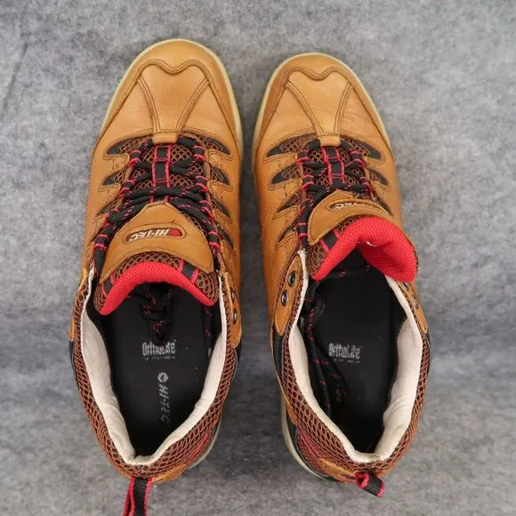 Hi Tec Shoes Mens 9.5 Sneakers Sierra Leather Active Outdoor Vibram Sport Casual