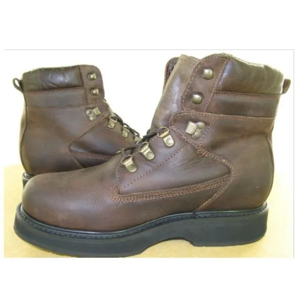 Hitchcock Mens Boots -Style 298 -Brown- New