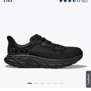 Hoka All-Black Athletic Sneakers