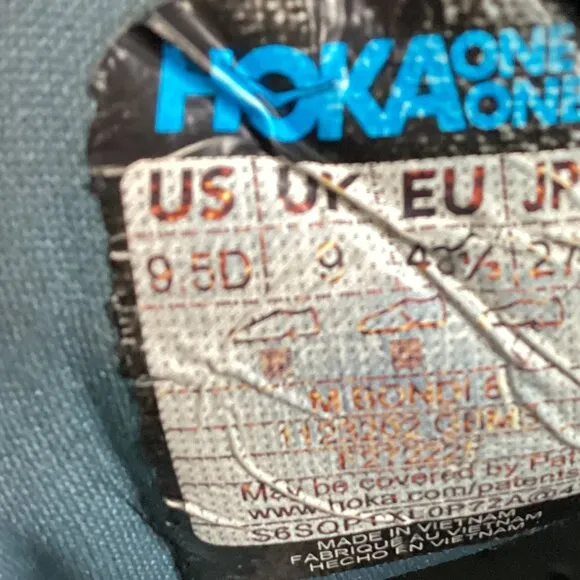 Hoka Bondi 8 Running Sneakers 9.5D