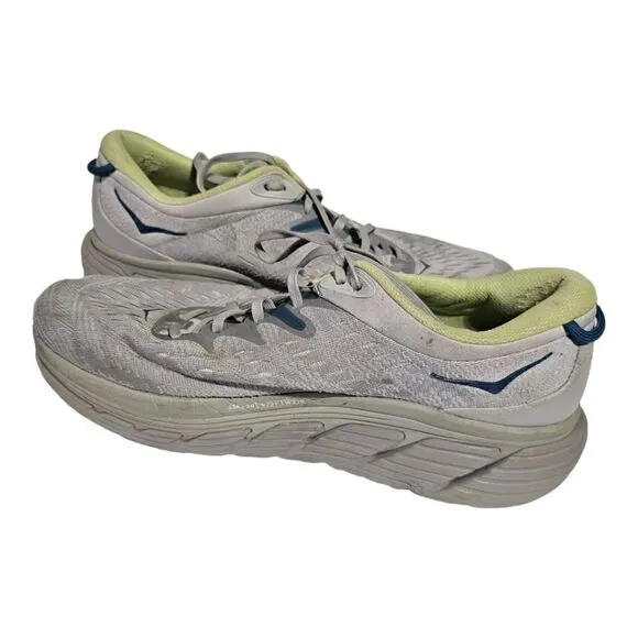 HOKA ONE Gaviota 4 Mens Harbor Mist Running Sneakers -  Size 12.5D